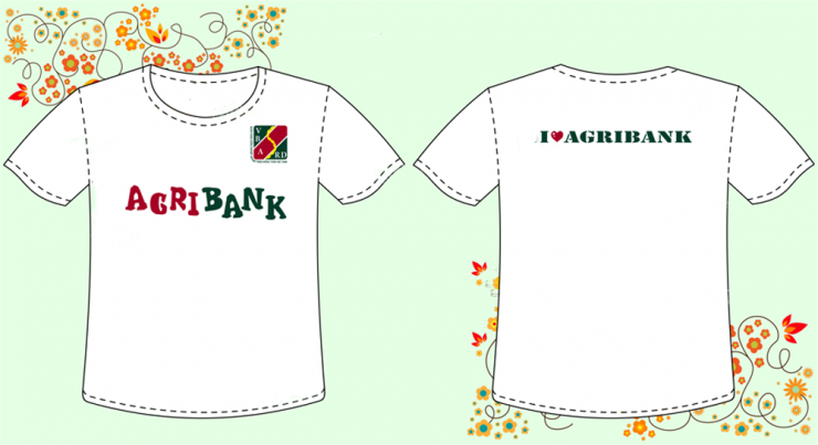 Mẫu áo đồng phục Agiribank Hà Nội u1449