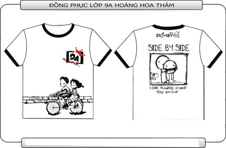 Mẫu đồng phục lớp 9A THCS Hoàng Hoa Thám Hà Nội u2414