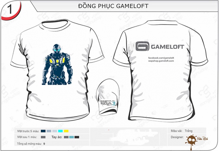  Mẫu áo đồng phục lớp Game Loft Hà Nội u1724