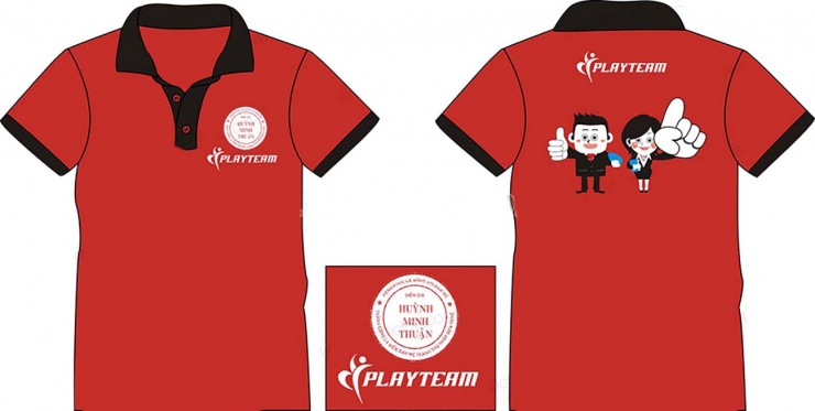 Mẫu áo đồng phục lớp Playteam Hà Nội U2698