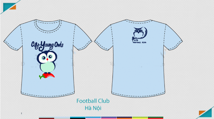 Mẫu áo CLB football club Hà Nội