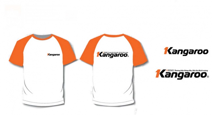 Mẫu áo đồng phục cty KANGAROO Hà Nội u2812