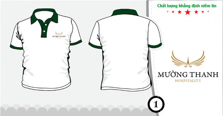 Mẫu áo đồng phục Mường Thanh Hospitality  u1249